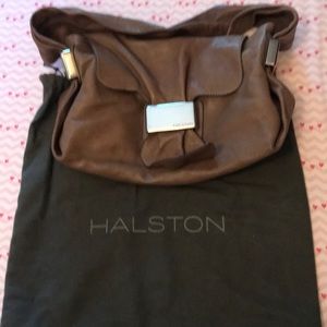 Halston Leather handbag